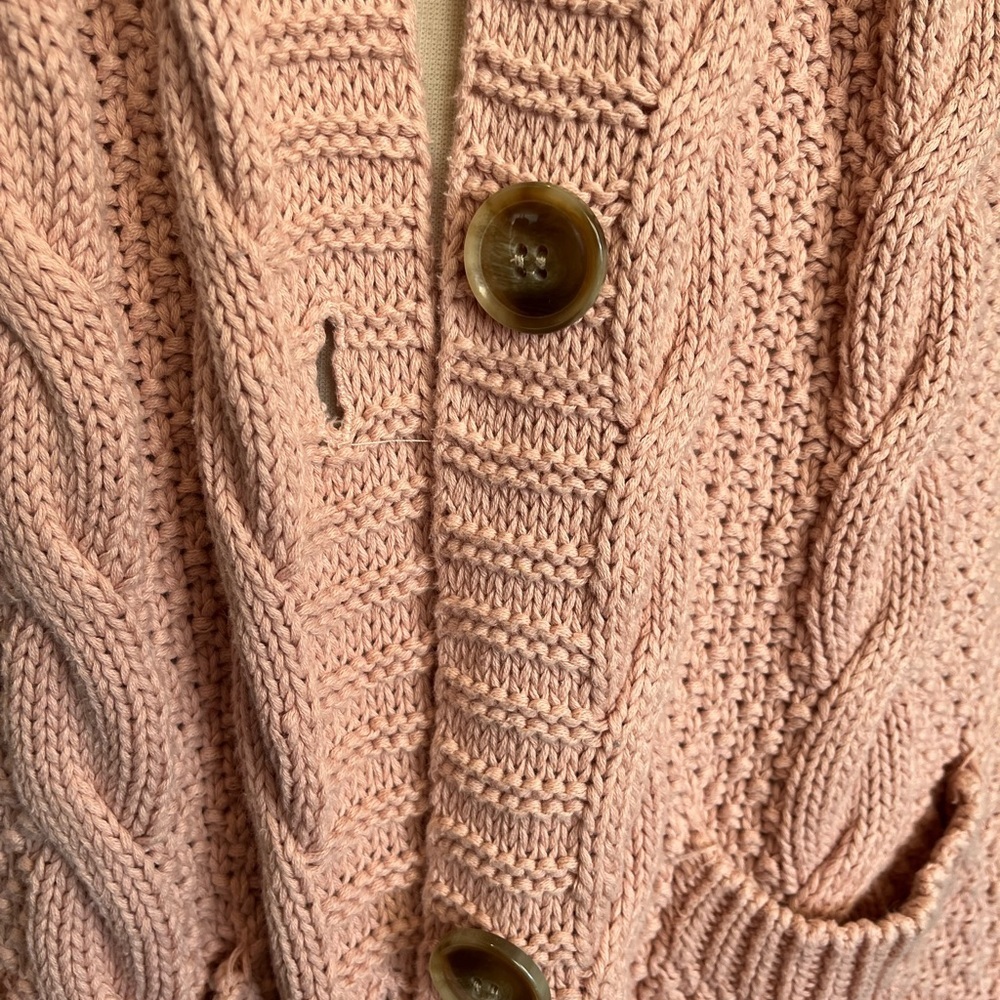 Pink Cardigan - Picture 7 of 9